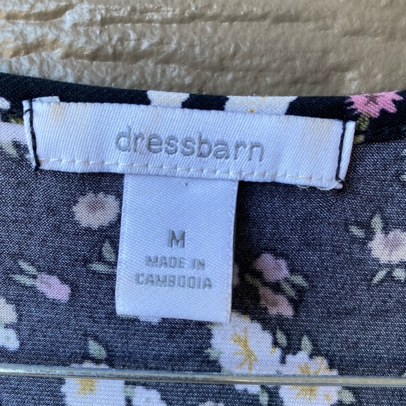 Dressbarn womens top blouse ditsy floral prints - Picture 7 of 12